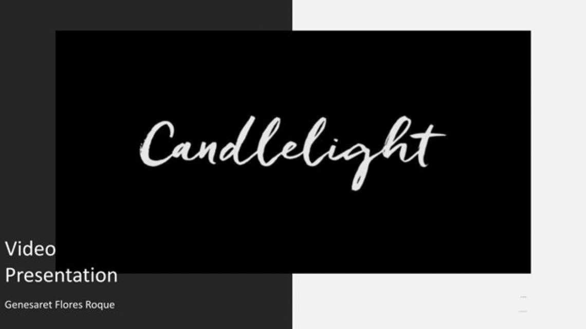 candlelight video presentation image